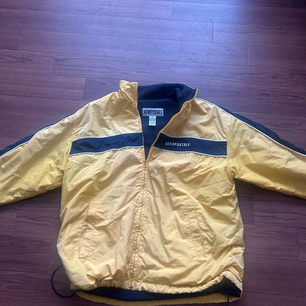 Aeropostale vintage Men's Yellow and dark blue Jacket